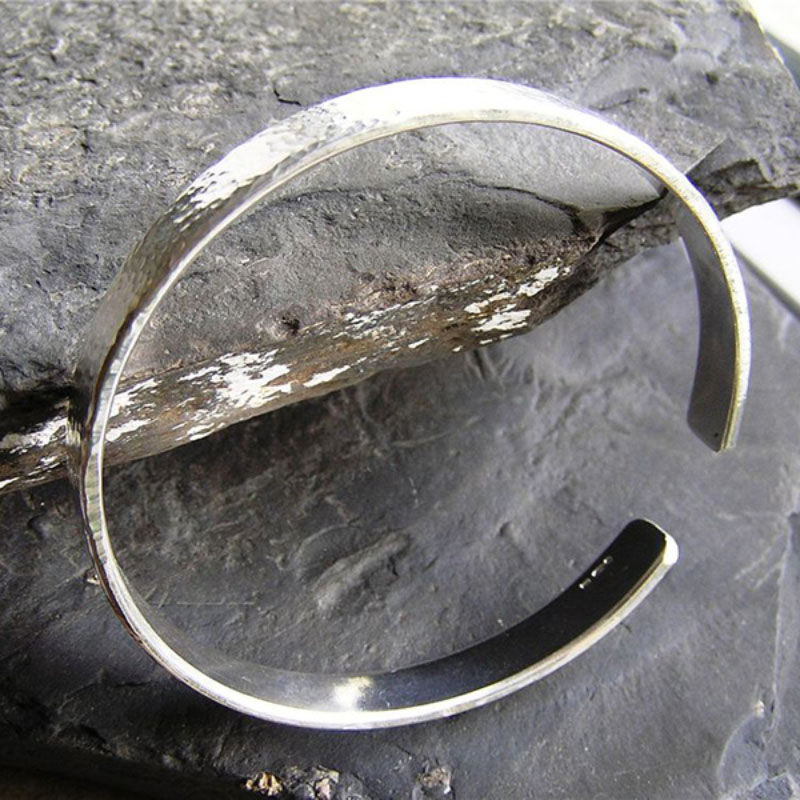 hammered bangle